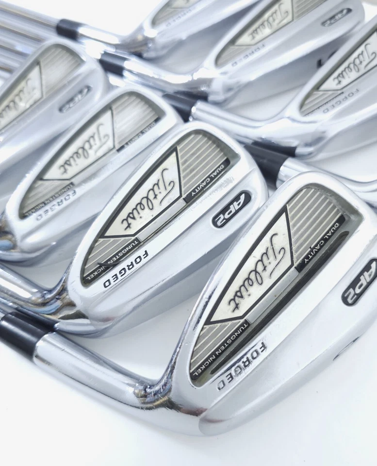 TE- Titleist AP2 Iron Set 8 Clubs RIFLE 7.5 Rifle Classic - Image 2 of 4