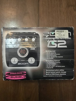 ZOOM G2 Guitar Effects Electric Guitar Multi-Effect Pedal