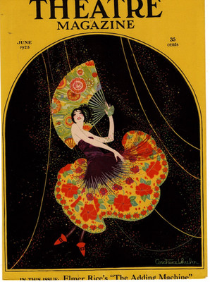 1923 Theatre June Flamenco Dancer - Wheeler -   Rare Original  Cover Only