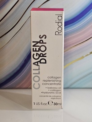 NIB Rodial Collagen Replenishing Concentrate Booster Drops I Oz/30ml NEW IN BOX