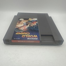 World Champ Romstar Nintendo NES Game Cartridge