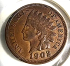 1902 Indian Head Penny "Better Condition" 1 cent C-728