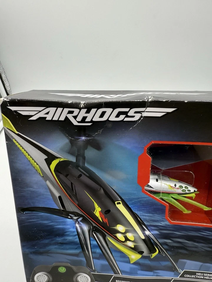 RC Helicopter Air Hogs Axis Beginner & Advanced Modes 200 Gyro Stabilized -New - Image 3 of 4
