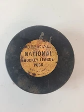 Vintage Official National Hockey League Viceroy MFG Hockey Puck