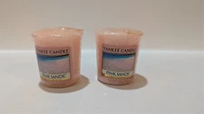 2 ~ Yankee Candle Pink Sands Scented Votive Candles 1.75oz Sealed