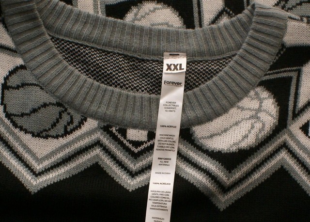 Kawhi Leonard San Antonio Spurs / Clippers Ugly Christmas Sweater, Size 2XL XXL | eBay