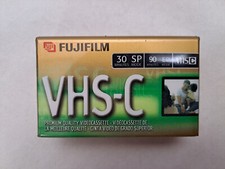 Fujifilm VHS-C 30 Min SP/90 Min EP Camcorder Videocassette - Sealed