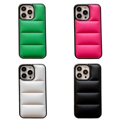 Durable Stylish Candy Down for Jacket Cellphone Protective Cases for 13 pro max1