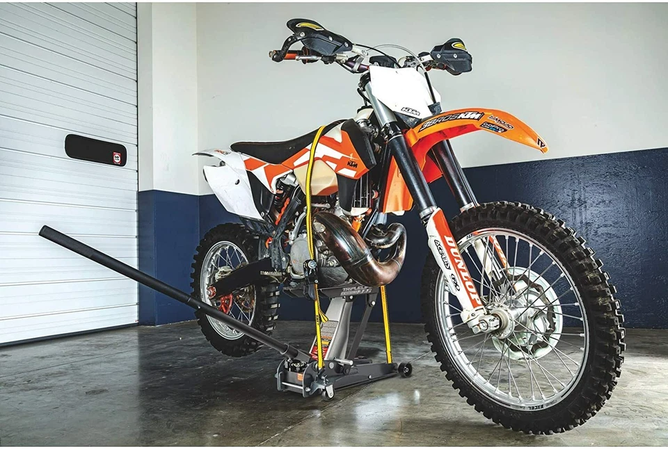 Gato de garaje Powerbuilt 3000 lb (1,5 toneladas) triple elevación - 620622E Foto 4 de 4