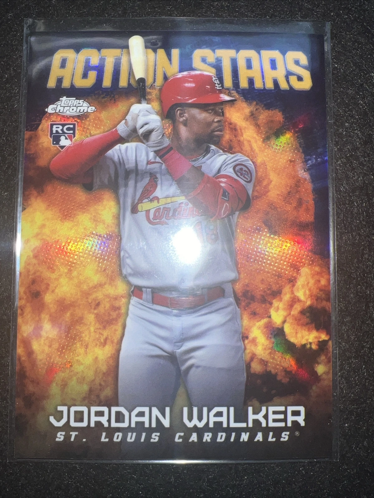 2023 Topps Chrome Update JORDAN WALKER Action Stars GOLD Parallel /50