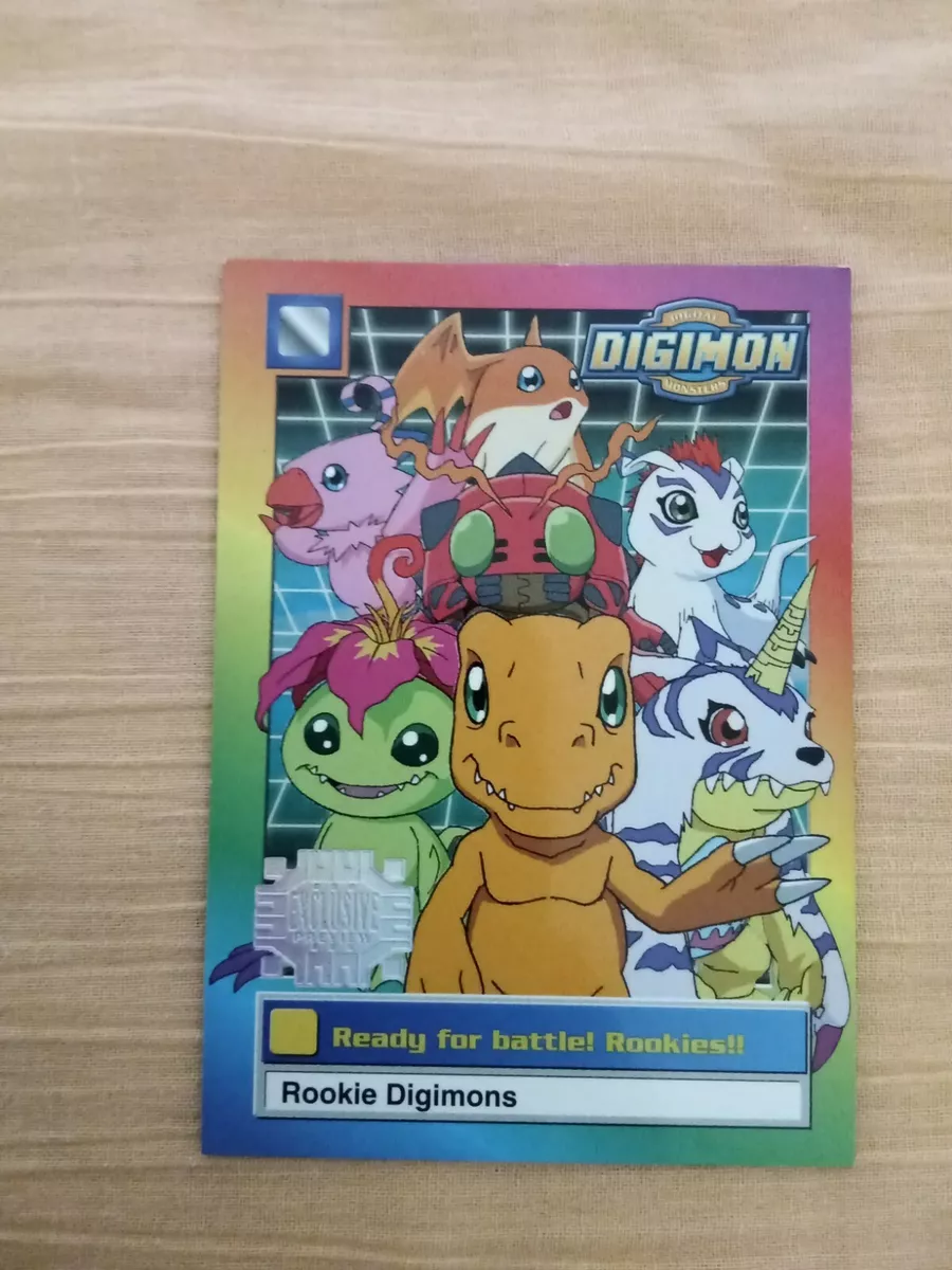 Digimon Japanese Ready For Battle Rookies!! Rookie Digimons