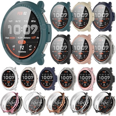 Für Amazfit Active 2 Smart Watch TPU/PC Protector Case Cover Screen Schutzhülle