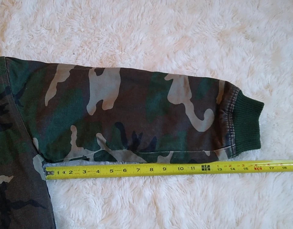 Chaqueta con Capucha DICKIES Talla M (12/14) Para Mujer Patrón Camuflaje Aislante! Foto 4 de 4