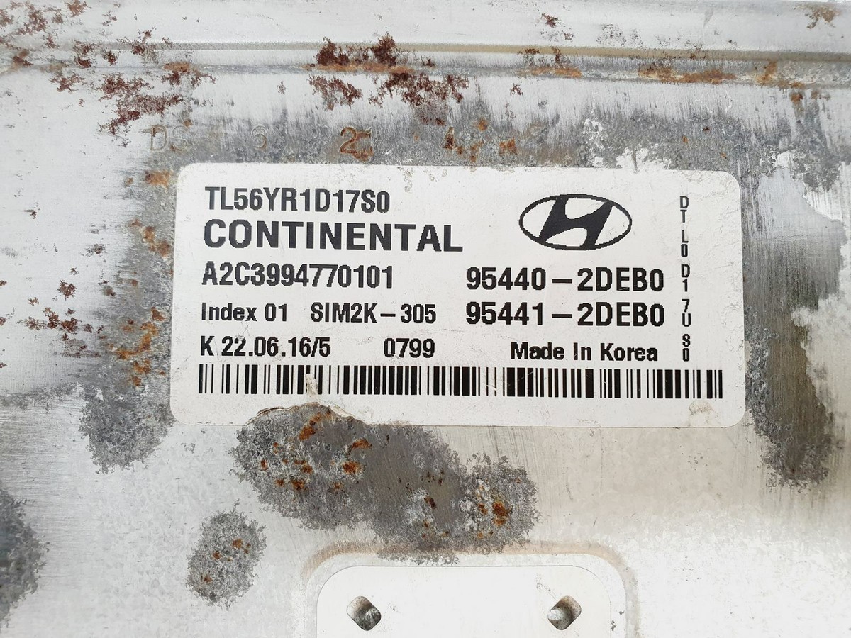 Calculateur Hyundai 95440-2DEB0 A2C3994770101 SIM2K-305