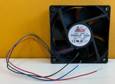 ETRI 235DX1LP-13000 12 VDC, 7.2 W, 120 x 120 x 38 mm, 130 CFM, Axial Fan. New!