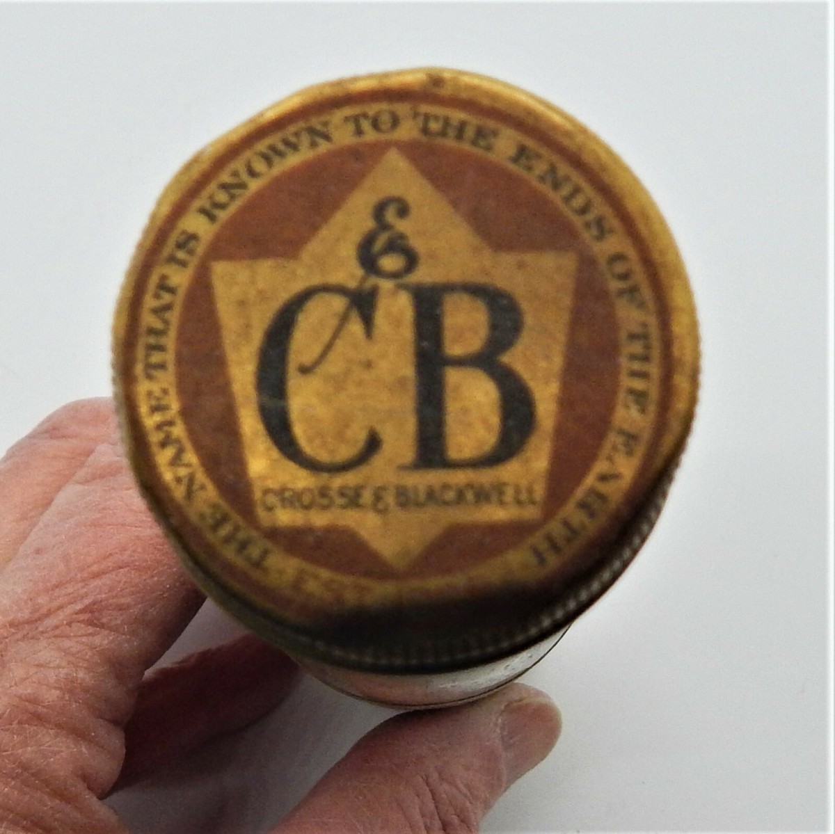 Crosse Blackwell Pure Currie Powder Jar -Baltimore, Boston