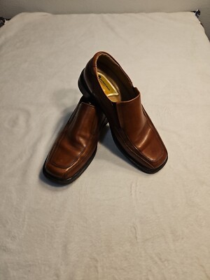 Men’s brown Brown pro style all motion comfort Docker Leather Men\'s Loafers Dockers | Shoes | Dockers Mens Pro Style Slip On Loafers  main image 3