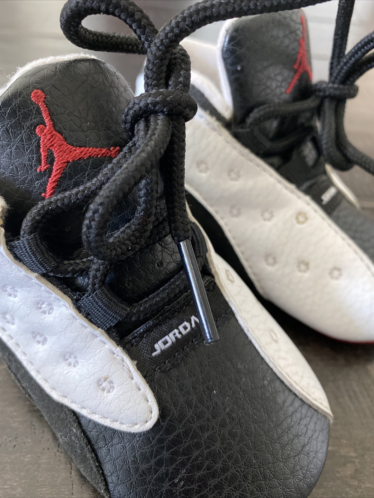 PONY Scarpa culla bambino AIR JORDAN 13 ha gioco Nike taglia 4C rara