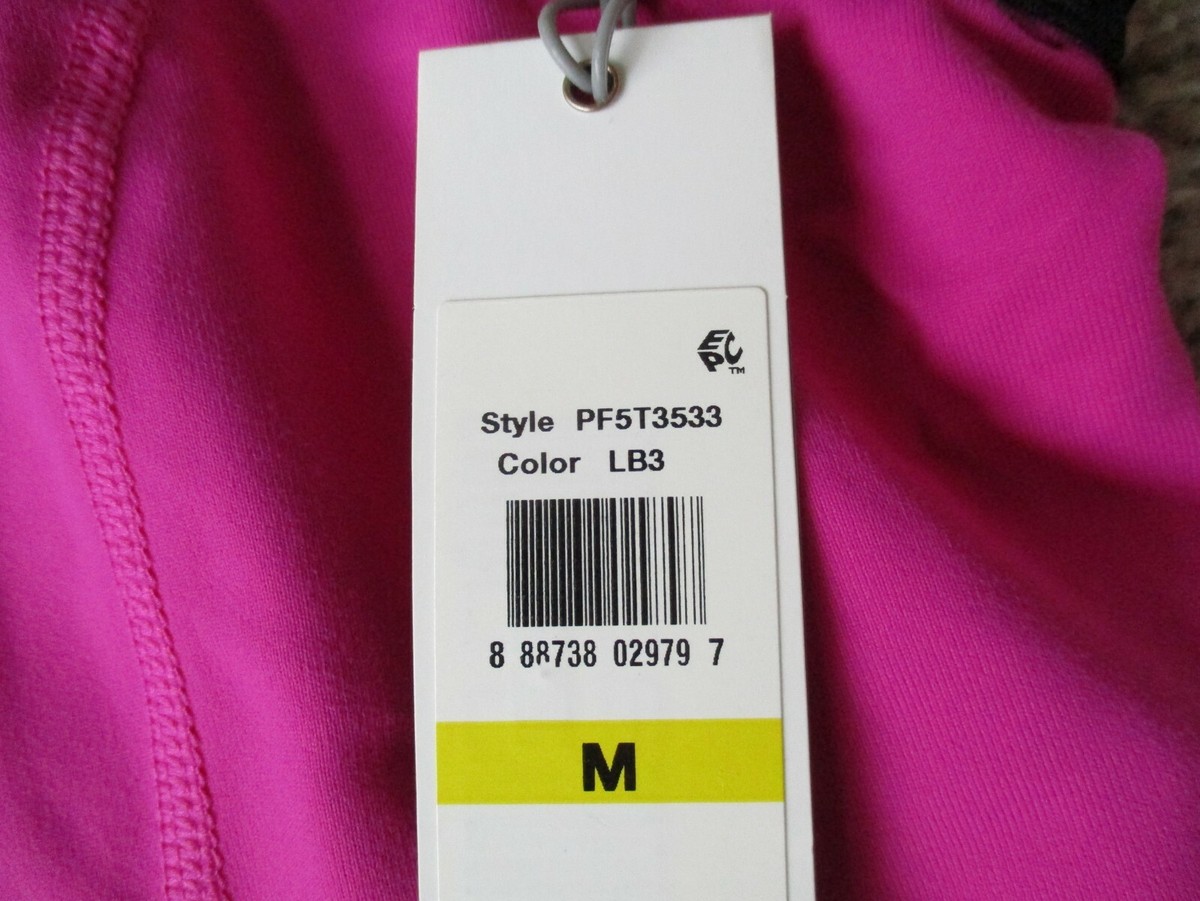 BNWT Calvin Klein Performance women's active tank, Pink/blk, Size
