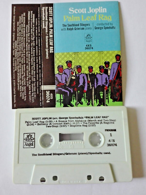 SCOTT JOPLIN - PALM LEAF RAG;Orig. Cass.1974; sehr gut