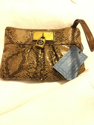 SIMPLY VERA BY VERA WANG-SHITAKE PYTHON WRISTLET FOR WOMAN | eBay