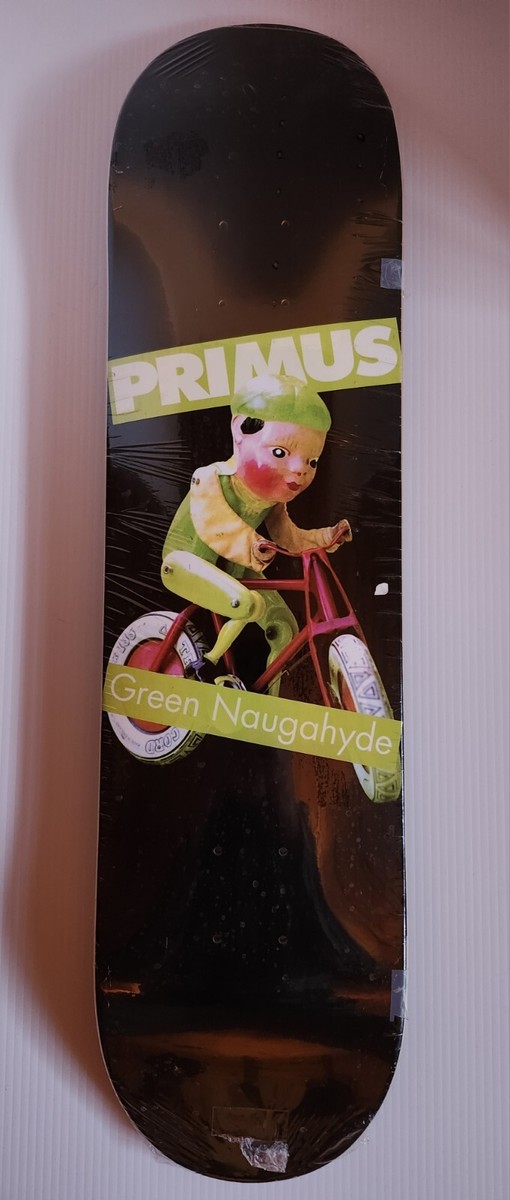 Primus Green Naugahyde Skateboard - Readymade Art Limited Edition
