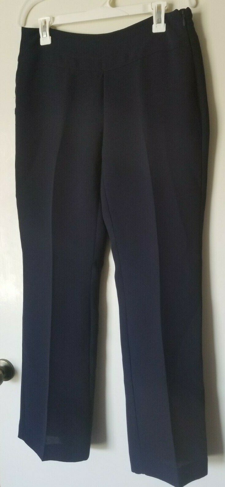 CAbi Basic Solid Dark Navy Blue Wide Leg Side Zip… - image 4