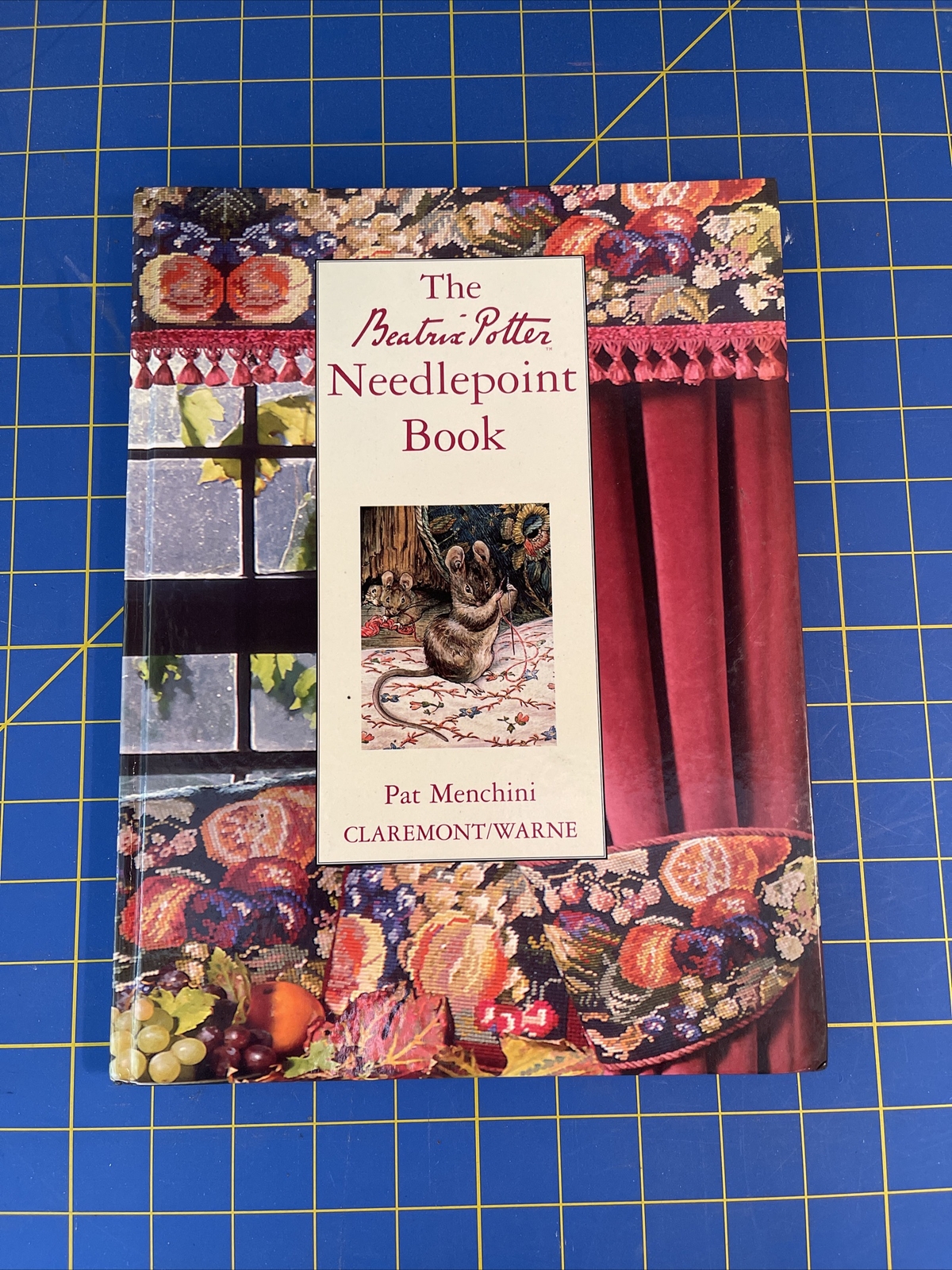 The Beatrix Potter Needlepoint Book by Menchini, Pat Hardback Book The Fast Free 9781854716194