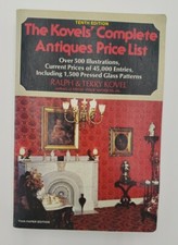 The Kovel’s Complete Antiques Price List/Guide Tenth Edition 1977 paperback Flaw