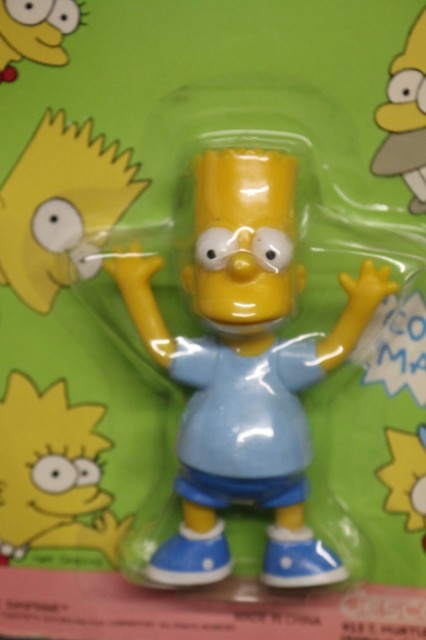 BART SIMPSONS BENDABLE ACTION FIGURE - NEW IN PACKAGING 1990 | eBay