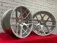 4X 20" HAXER HX022 5X120 Concave CSL roues argentées pour BMW E38 E39 E60 E65