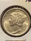 1939-D MERCURY DIME