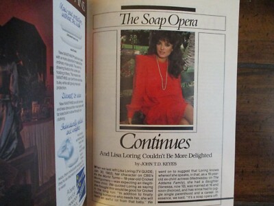 Oct-1983 TV Guide(LISA  LORING/THE ADDAMS FAMILY/LARRY HAGMAN/BARRY MORSE)Canada