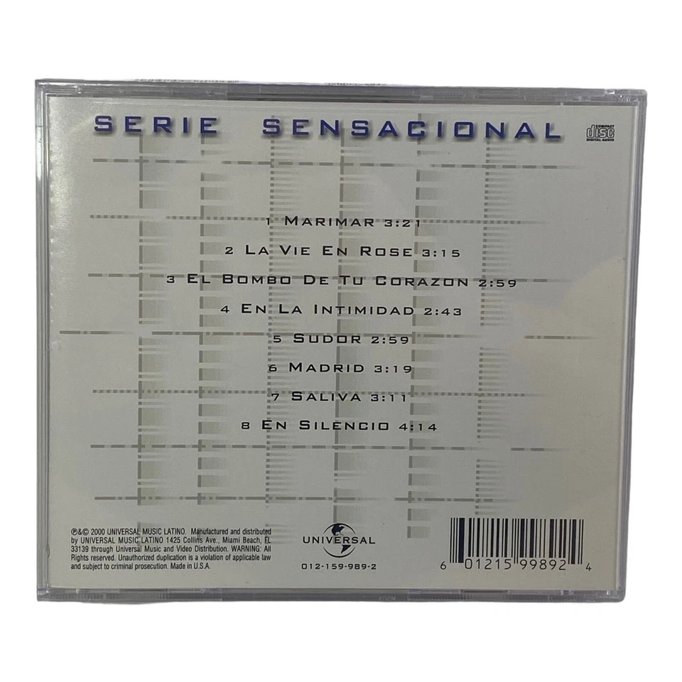 Thalía: La Sensaeión de Thalia (CD, 2000, Universal Music) Latin New Sealed Rare Foto 2 de 4