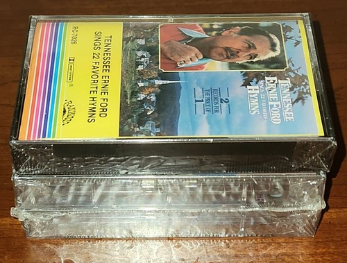 Tennessee Ernie Ford 3 NEW Cassette ~ How Great Thou Art ~ Sweet Hour ~ 22 Hymns - Picture 15 of 18