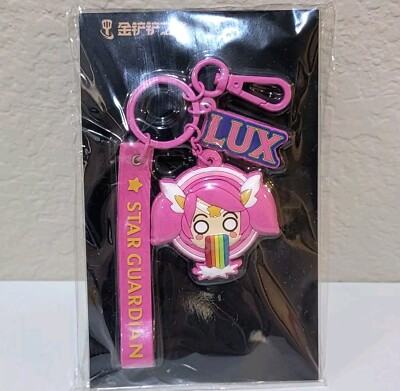 Star Guardian Lux Keychain League of Legends Keychain Official TFT Keychain