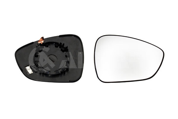 Right ALKAR 6432886 Mirror Glass, outside mirror for CITROËN,OPEL,VAUXHALL