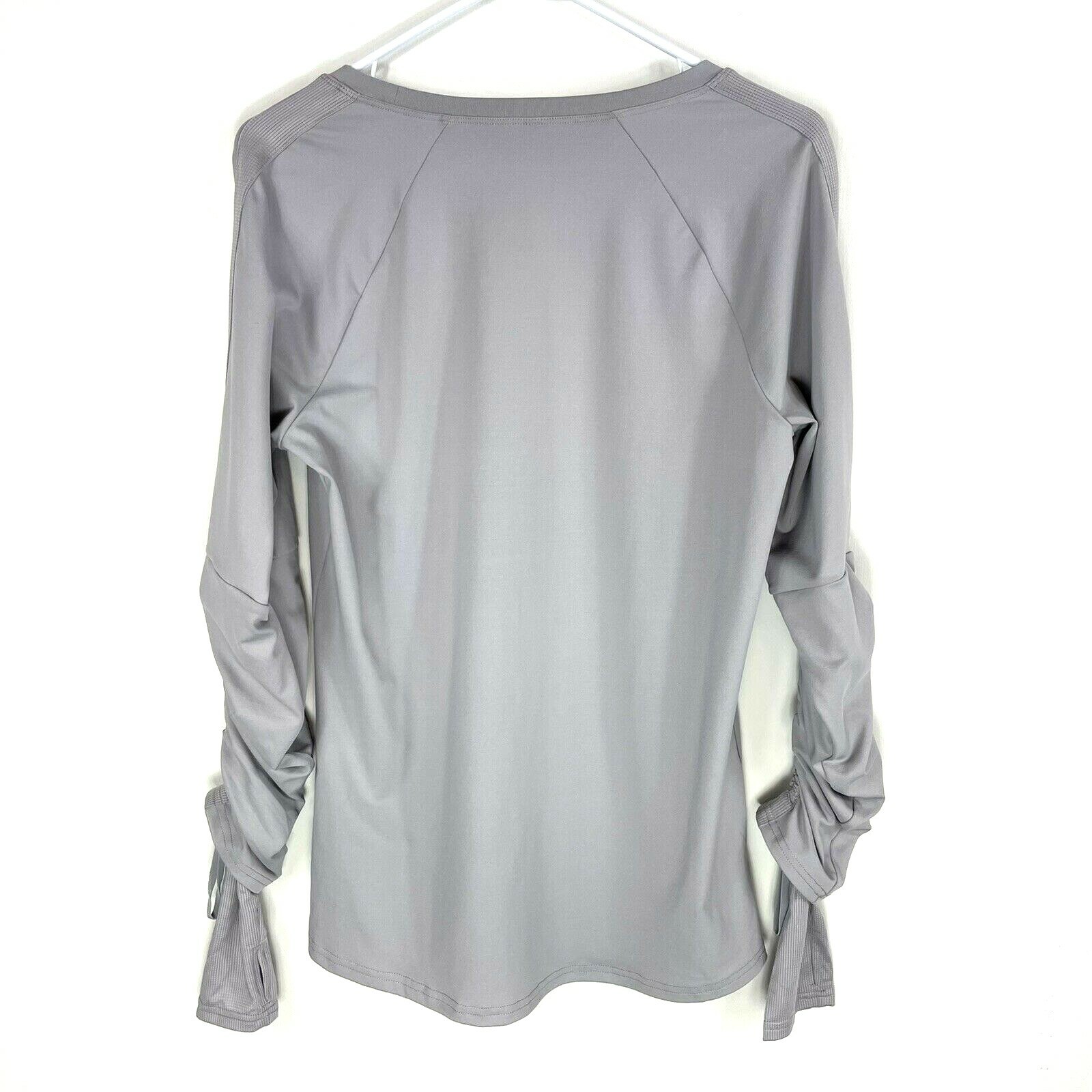 Fabletics Top Size Large Adjustable Long Sleeve G… - image 5