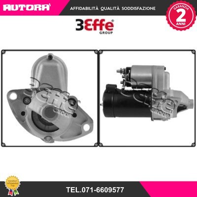 STRW047V Starter Motor (3 EFFE - ORIGINAL VALEO)