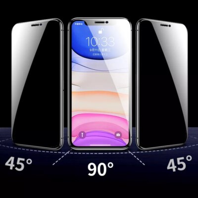 Apple iPhone 16 Pro Pro Max Plus - Privatsphäre Display Folie - Schutz Privacy