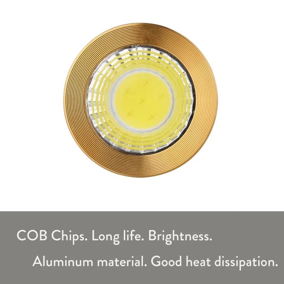 9W 12W 15W LED COB Downlight 3000K-6500K 85-265V Deckenleuchten GU10 Lampenspot - Bild 3 von 4