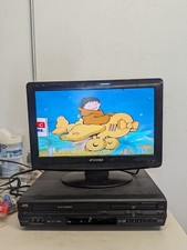 Tested  Working JVC HR-XVC26U VHS DVD Recorder Player