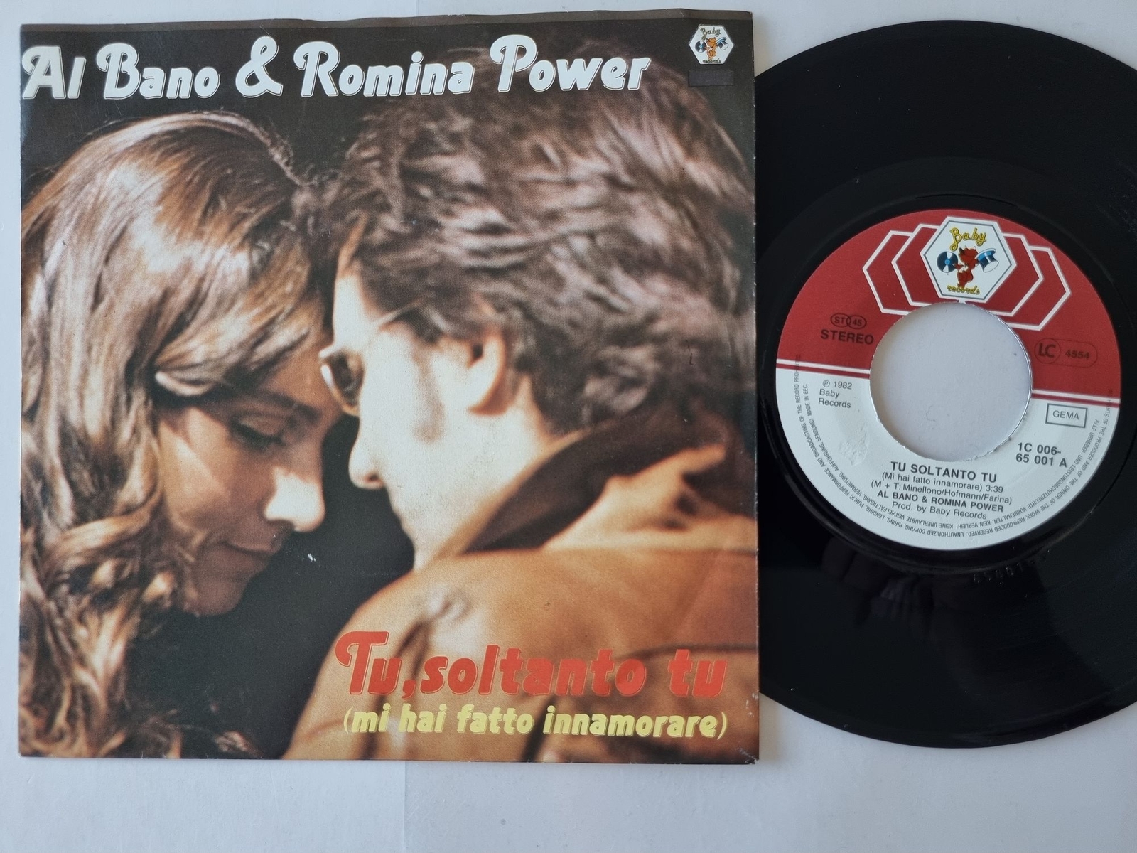 Al Bano & Romina Power - Tu, Soltanto Tu (Mi Hai Fatto Innamorare) 7'' Vinyl