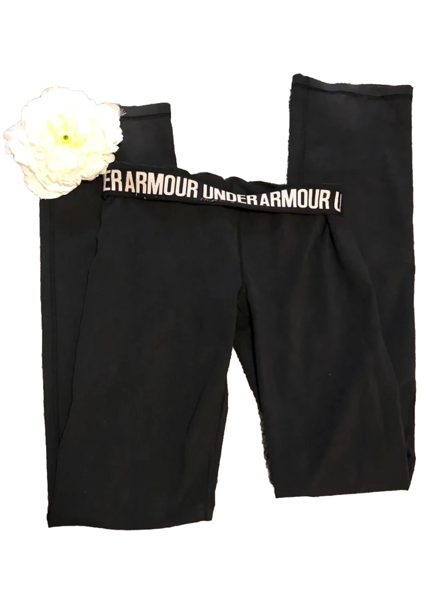Under Armour Women s Cotton Charged Pants small Black FLAWS