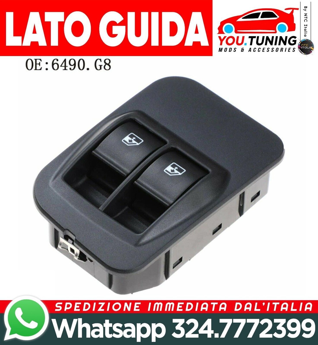 Mxuteuk Interruttore A Pino Per Porta - 4 Pezzi, Nichelato, Per Luci Cofano Auto O Barca - Foto 9