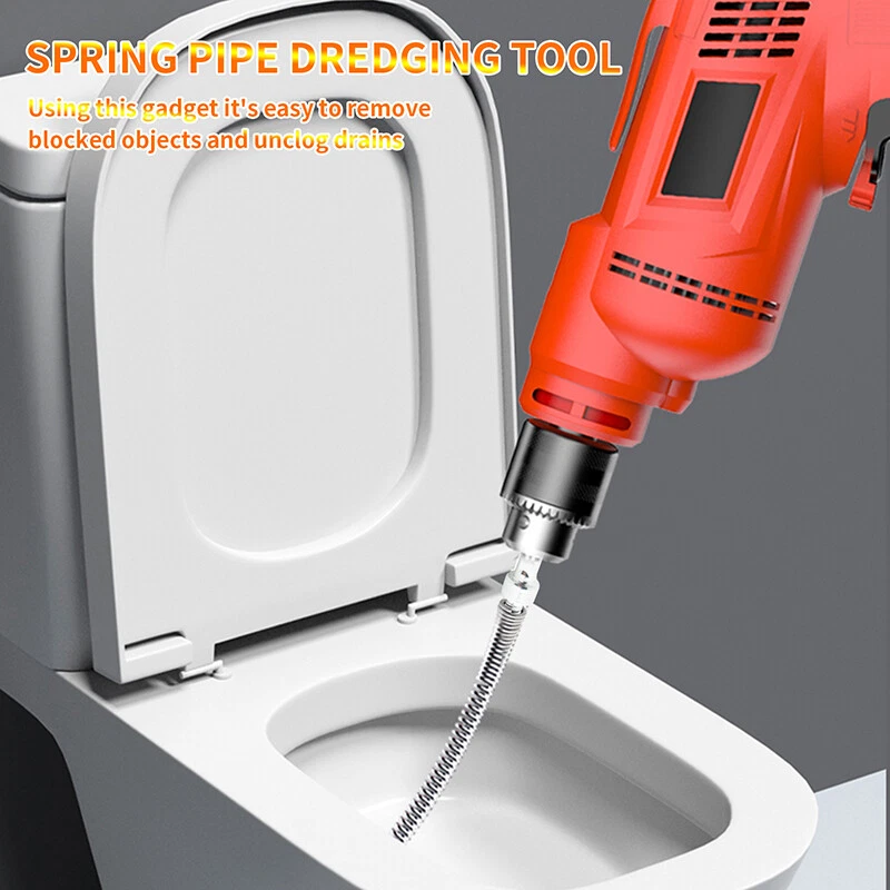 1 2 3 5m Drain Dredging Spring Pipe Sink Clean Sewer Basin