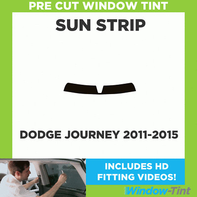 Vor Cut Getönt Sonnenstreifen - Für Dodge Journey 2011-2015 - 5% Limousine