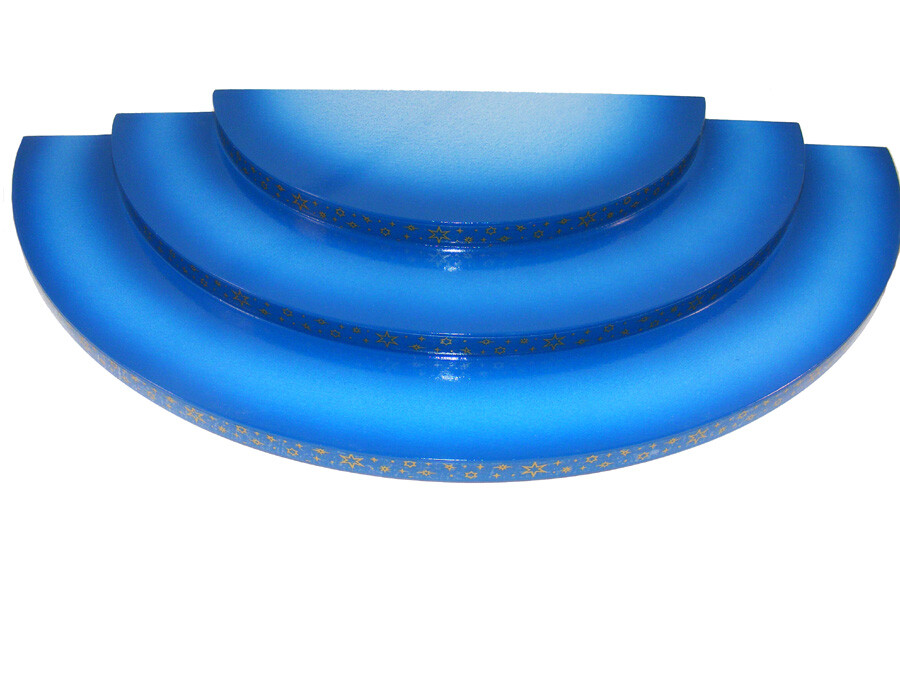 Wolke Engelwolke blau-weiß