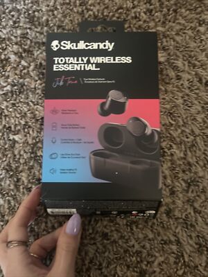 Skullcandy Totally Wireless Essential - Jib True XT2 Earbuds with Tile - Black