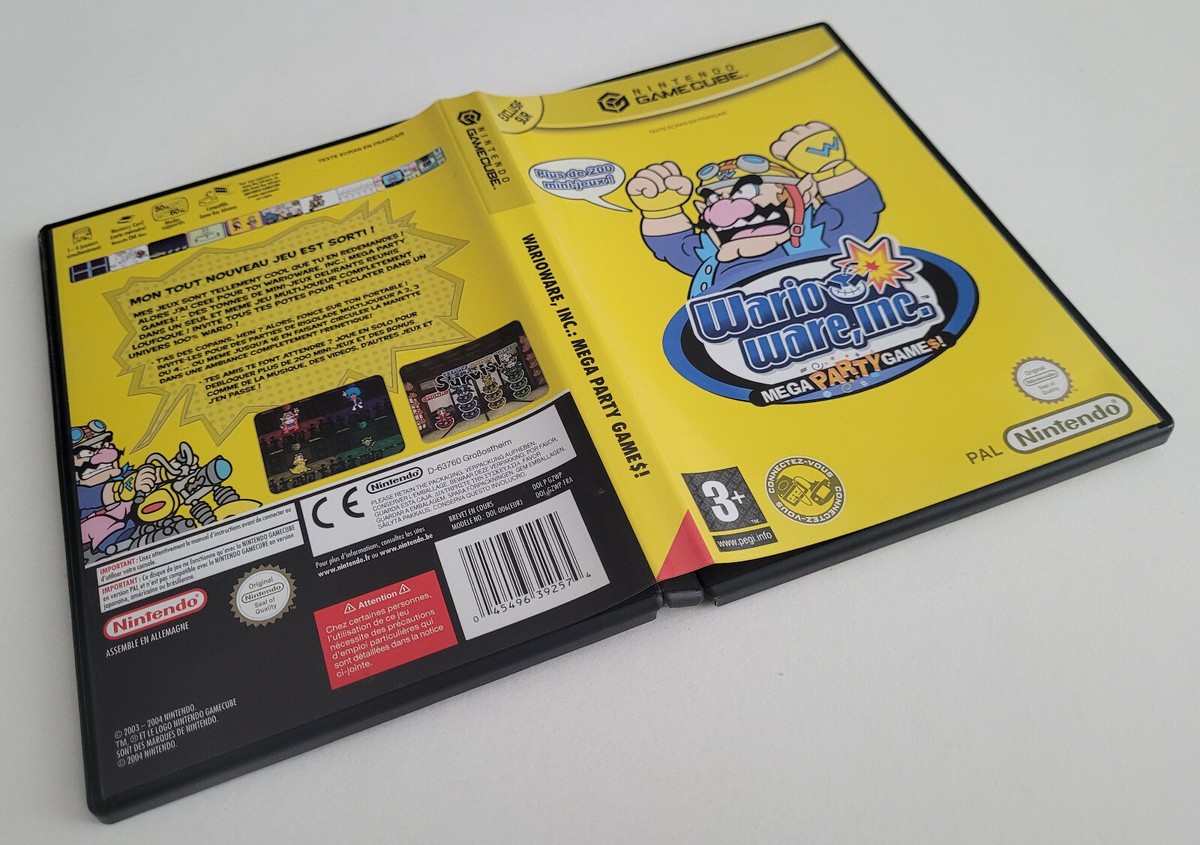 WarioWare Mega Party Games - PAL GameCube (CIB) (D'occasion) à Neuchâtel pour CHF 23 - retrait WarioWare Mega Party Games - PAL GameCube (CIB) (D'occasion) à Neuchâtel pour CHF 23 - retrait